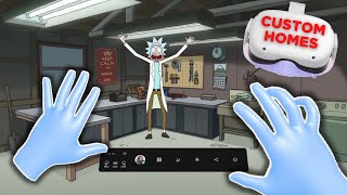 FREE Rick and Morty Quest 2 Home Environments  Custom Oculus Homes [upl. by Eninahpets]