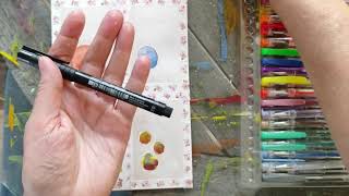 Weihnachtsmotive Aquarell malen mit Anne Pross  Christmas Watercolor Painting Tutorial engel art [upl. by Heidy]