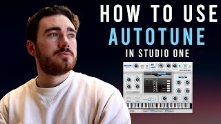 How to use autotune in Studio One for beginners [upl. by Eslehc]