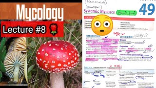 Systemic Mycoses 🛑Lec 8 chap 49 mycologyCoccidioideshistoplasma blastomyces paracoccidioides [upl. by Immac]