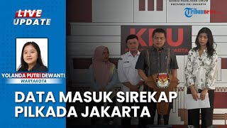 Konferensi Pers KPU Umumkan Hasil Real Count Pilgub Jakarta Sudah Memasuki 100 [upl. by Pliam]