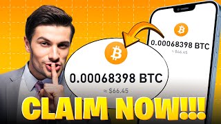 Earn FREE 0001 BTC Bitcoin Every 3 minutes  no investment [upl. by Los]