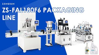 Zonesun ZSFAL180F6 Packaging Line productionline bottlinglines packagingline [upl. by Kin]