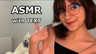 ASMR with Text  My First ASMR [upl. by Craig]