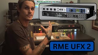 RME Fireface UFX Audio Interface Review [upl. by Sidonnie]