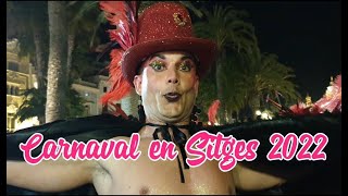 CARNAVAL en SITGES 2022 Rua de l´Extermini [upl. by Nosnirb]