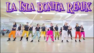 La Isla Bonita Remix Linedance  Dance Lovers Studio by Nova [upl. by Novyert]