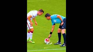 Players Vs Referee 😂 shorts [upl. by Gottuard484]