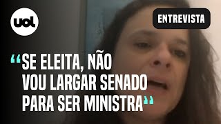 Janaina Paschoal Não vou aceitar ser ministra nem do STF se for eleita senadora [upl. by Ettenil295]