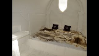 A unique experience in the northernmost ice hotel in the world  Sorrisniva Igloo Hotel Alta Norway [upl. by Nosyerg350]