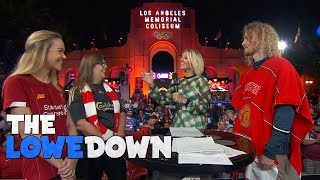 Lowe Down Live from Premier League Mornings Live Fan Fest in Los Angeles  NBC Sports [upl. by Juana]