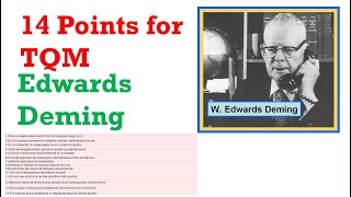 14 Points of Edward Deming quality tqm [upl. by Amary207]