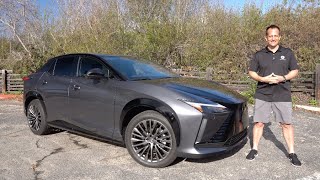 Is the 2023 Lexus RZ 450e a BETTER luxury SUV to buy than a NX 450h [upl. by Ahsinrat515]