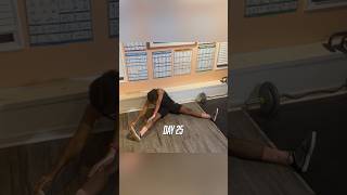 Days 131 Flexibility Progress exercise motivation fitness shorts flexibility mobility [upl. by Haidebez]