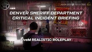 Officer Involved Shooting  Critical Incident Briefing 911 Colorado RP REALISTIC [upl. by Akila765]