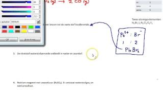 Reactievergelijkingen opstellen [upl. by Ajiat]