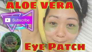 92 Aloe Vera Hydrogel Eye Patch [upl. by Jablon328]