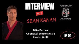 Interview Sean Kanan “Mike Barnes” Cobra Kai amp Karate Kid 3 talks Johnny Lawrence Fight Scene amp more [upl. by Konstanze]