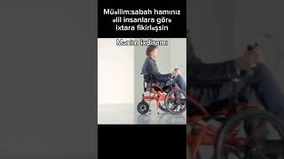 pedallı əlil arabası ilk ve son ixdiram [upl. by Munster]