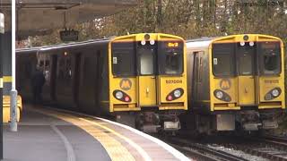 Merseyrail Trains at Wallasey stations in 2019 [upl. by Tiffanie]