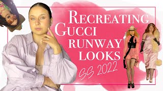 Recreating Gucci Run Way looks SS22 [upl. by Rubbico]