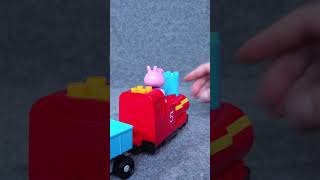 Peppa Pig Train Unboxing toys asmr unboxing peppapig [upl. by Vyner705]