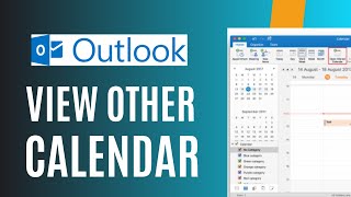 How to View Other People’s Calendar in Outlook  Open Another Person’s Calendar in Outlook [upl. by Eyllib]