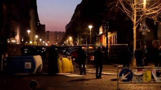 Demo amp Krawalle Ecke Rigaer Straße  Liebigstraße [upl. by Oicam]