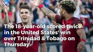 Pulisic Turning Into Star For USMNT [upl. by Kinnie]