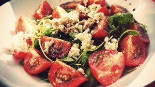 VideoQuickie Simple RucolaFeta Salad [upl. by Burgener]