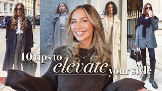 TOP 10 TIPS TO ELEVATE YOUR DAILY STYLE  HOW TO MAKE YOUR OUTFITS BETTER [upl. by Haneen]