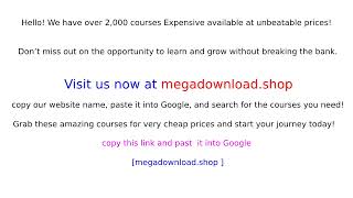 Agency Mavericks The Paid Discovery Method download from our website  megadownloadshop [upl. by Alhahs]