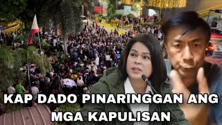 Pinoy Survivor Kap Dado pinaringgan ang isang batallion Pulis sa people power sa edsa [upl. by Adnaugal]