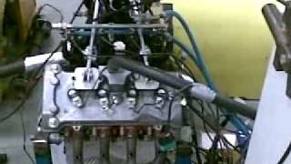 Honda CBR 600RR engine on dyno [upl. by Sitof]