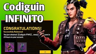 Pegue agora 18 Codiguin Infinito do Free Fire  Todos podem Resgatar [upl. by Ireva]