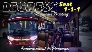 Telah Hadir Seat 111 BUS PARIAMAN BANDUNG ❗️ BUS ARKANA [upl. by Miru745]