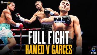 Aadam Hamed vs Santiago Garces FULL FIGHT  Prince Naseem Hamed Proudly Sees His Son Win 👑🤝 [upl. by Sean]