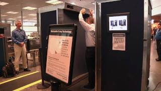 TSA installs fullbody scanners at Boston Logan International other airports nationwide [upl. by Houghton]