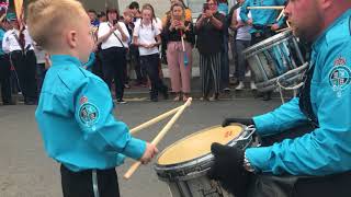 Newtownards Protestant boys 12th day 2018  young Carson absolutely outstanding 🇬🇧🇬🇧🇬🇧👍👍👍 [upl. by Weismann]