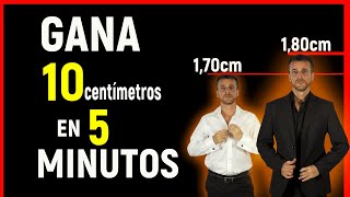 Gana 10 centímetros de altura en solo 5 minutos y adiós a la excusa al ligar con mujeres [upl. by Krisha]