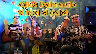 ZBOGOM DALMACIJO Dalmatinske pesmi  Objem Band [upl. by Adena]