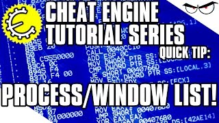 Cheat Engine 64 Tutorial Quick Tip Process List vs Window List HowTo [upl. by Thatch]