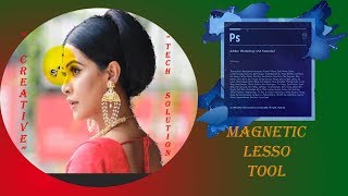 Adobe Photoshop CS6 Tutorial  How To Use Magnetic Lasso Tool  Photoshop  Part 07 [upl. by Zerla]