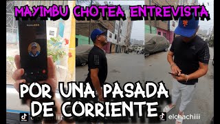 MAYIMBU NOS ARROCHA LA ENTREVISTA POR UNA PASADA DE CORRIENTE  JAJAJAJAJA [upl. by Ennailuj736]