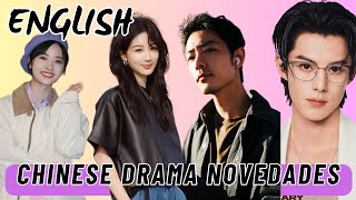 CHINESE DRAMA Shen Yue Zhao Lusi Dylan Wang Yang Zi XIao Zhan Esther Yu News in ENGLISH [upl. by Naie]