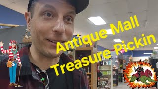 Antique Mall Quickie Hunt  Flea Market Picking  Treasures or Beanie Babies [upl. by Qifar939]