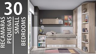 30 DISEÑOS DE RECAMARAS PEQUEÑAS  ETORRES  2020  DESIGNS OF SMALL BEDROOMS [upl. by Yesoj]