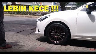 MODIFIKASI NEW MAZDA 2  VELG OZ RING 17 [upl. by Baron]