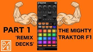 The Best Add On Controller For Your DJ Setup Remix Decks  Native Instruments Traktor Kontrol F1 [upl. by Lynn54]