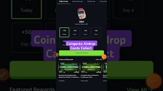 Coingecko Airdrop shorts crypto airdrop [upl. by Harvard]